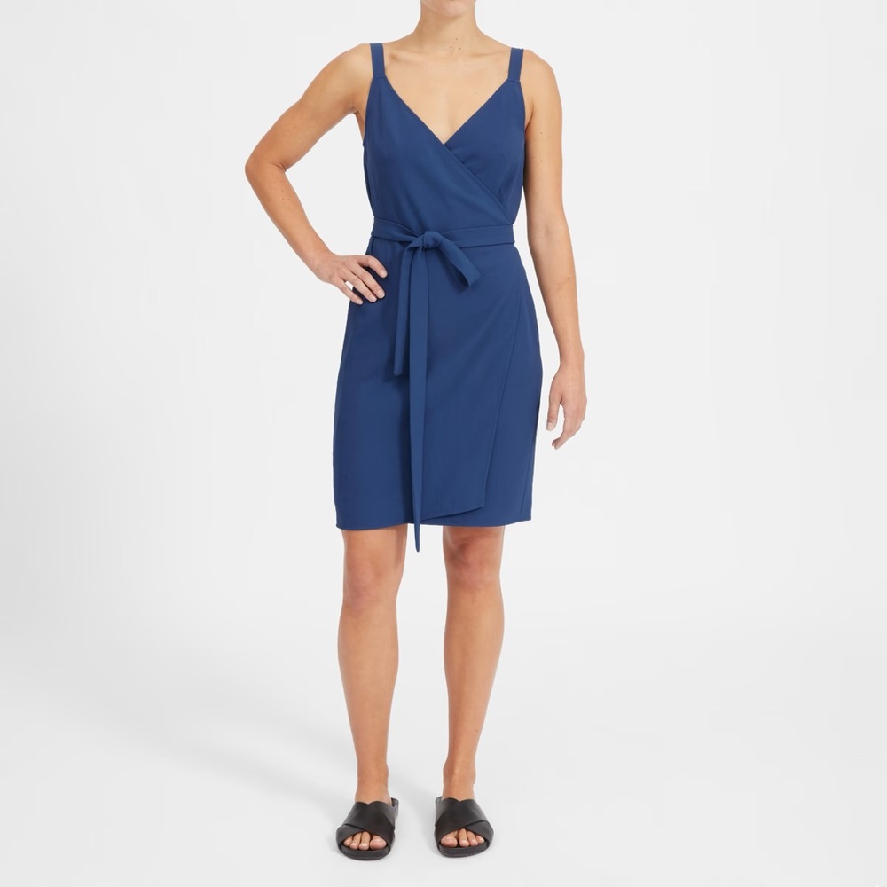 Everlane Blue Midi Dress